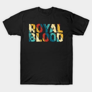 Retro Color -  Royal Blood T-Shirt